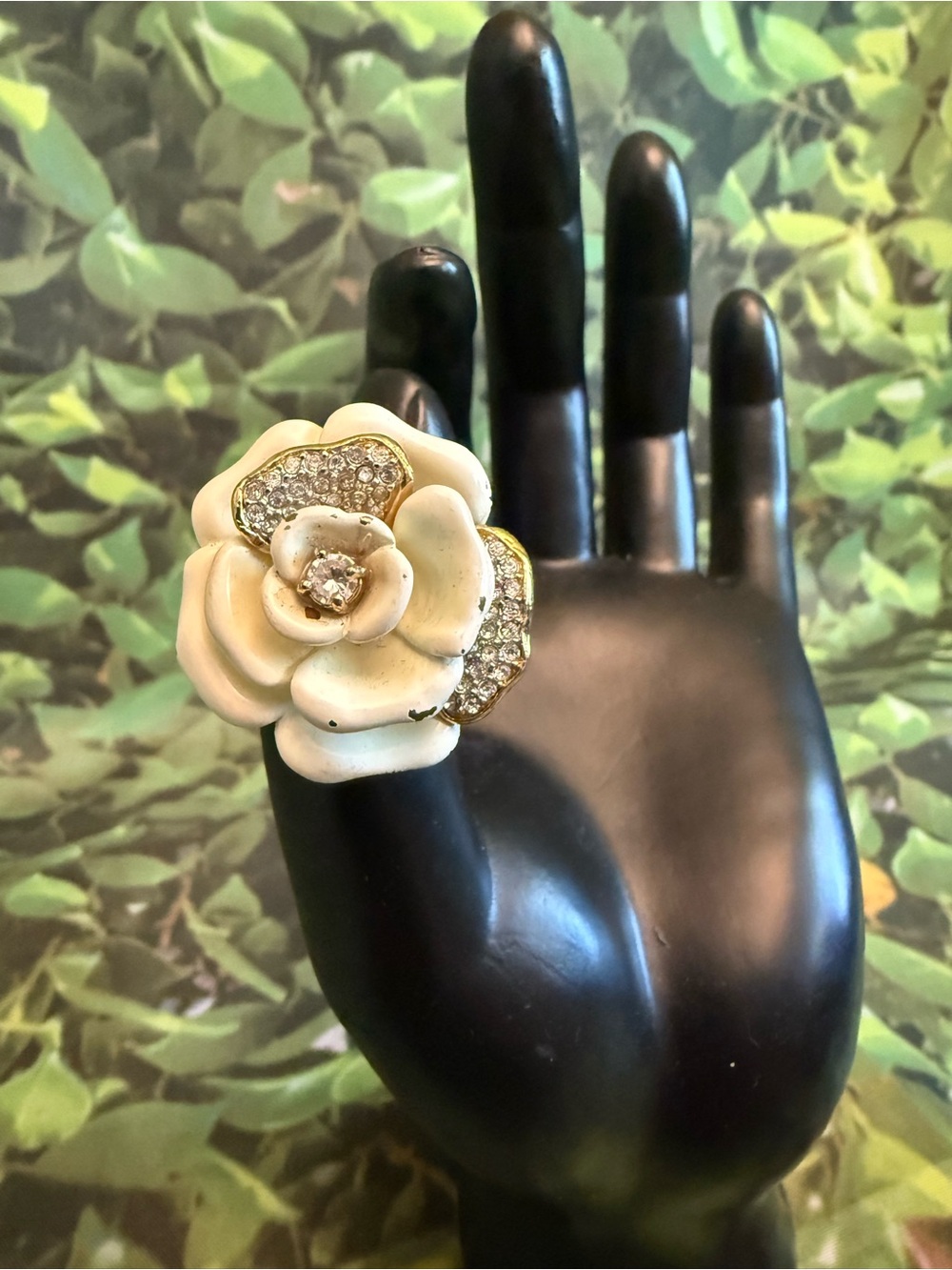 VINTAGE Juicy Couture Flower Ring